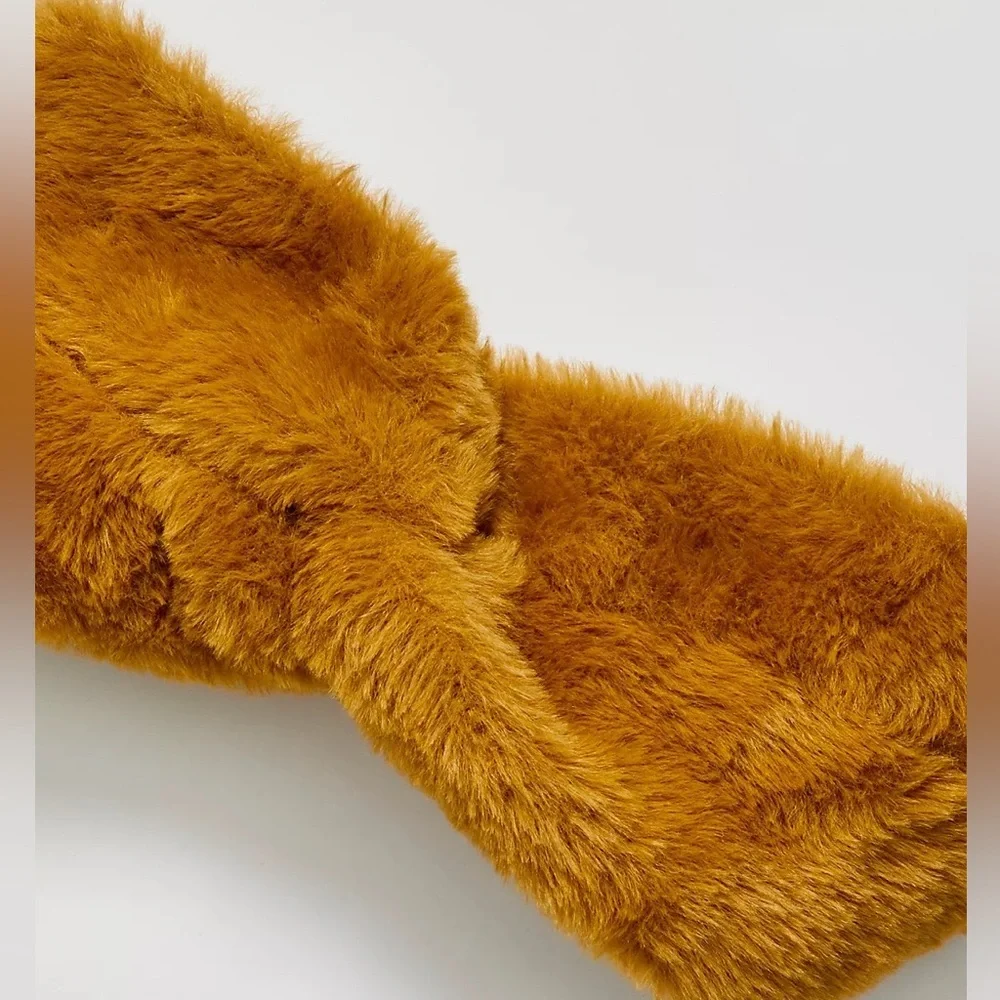 Faux Fur Twist Ear Warmers